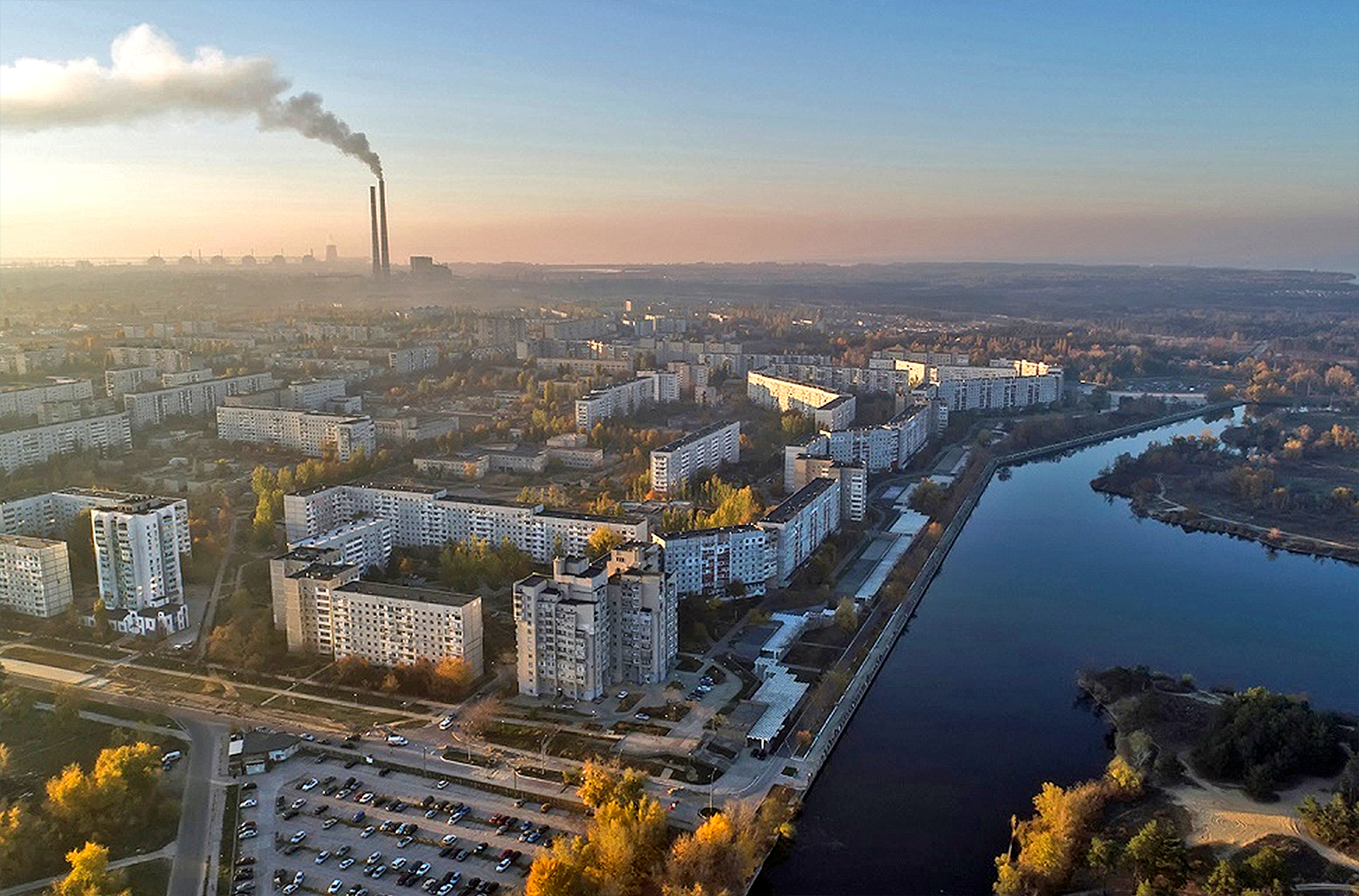 Енергодар. Панорама міста