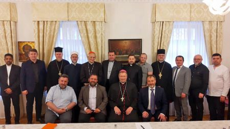 Зустріч представників Всеукраїнської ради церков і релігійних організацій з Апостольським нунцієм, м. Київ, 2023