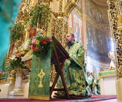 Богослужіння предстоятеля ПЦУ в День Святої Трійці
